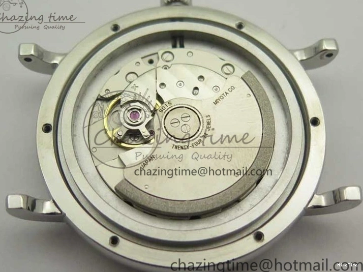 MIROTIME 0225 FastDry Portofino IW356501 SS V3 MK 1:1 Best Edition Black Dial On SS Mesh Bracelet MIYOTA 7195